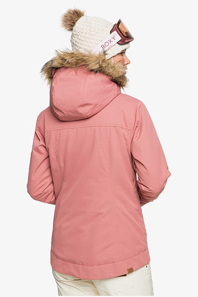 Женская сноубордическая куртка Meade Roxy ERJTJ03275, размер M, цвет розовый - фото 6