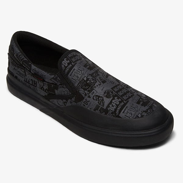 Купить мужские слипоны DC SHOES Infinite Ac/Dc черный от DC Shoes по ...