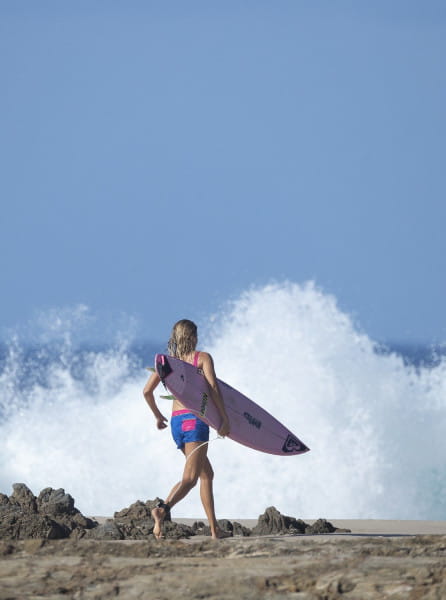 Женские бордшорты POP Surf Roxy ERJBS03189, размер XS, цвет синий - фото 5