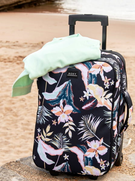 Купить чемодан на колесах Roxy Get It Girl 35L черный от Roxy по ...