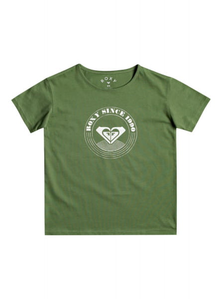 Детская футболка Day And Night 4-16 Roxy ERGZT03753, размер 14/XL, цвет зеленый - фото 3