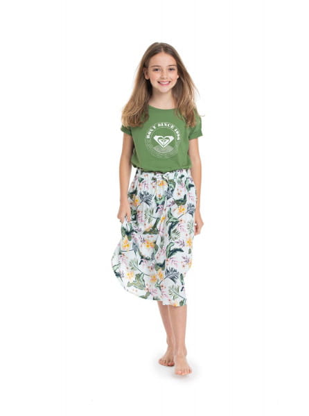 Детская футболка Day And Night 4-16 Roxy ERGZT03753, размер 14/XL, цвет зеленый - фото 5