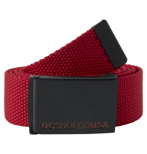 Ремень Web DC Shoes ADYAA03090, размер 1SZ, цвет красный