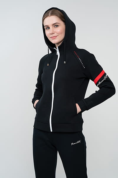 Купить толстовку женскую на молнии с капюшоном Anta Basic Training A ...
