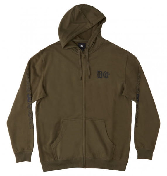 Купить худи На молнии DC Hard Times хаки от DC Shoes по выгодной цене ...