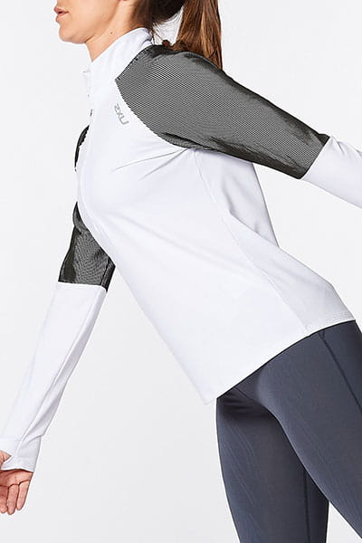  2XU Light Speed 1/2 Zip White
