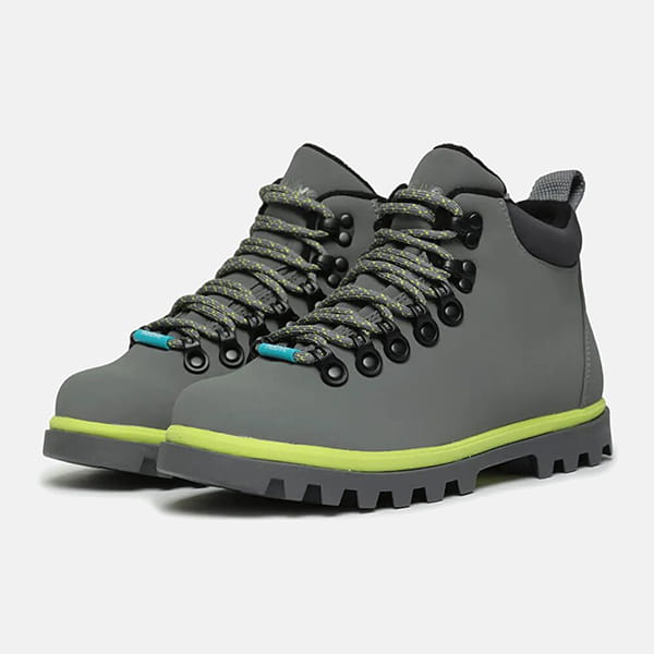 Native Fitzsimmons Treklite Dublin Grey Chartreuse Green Onyx Black 41108230 1454