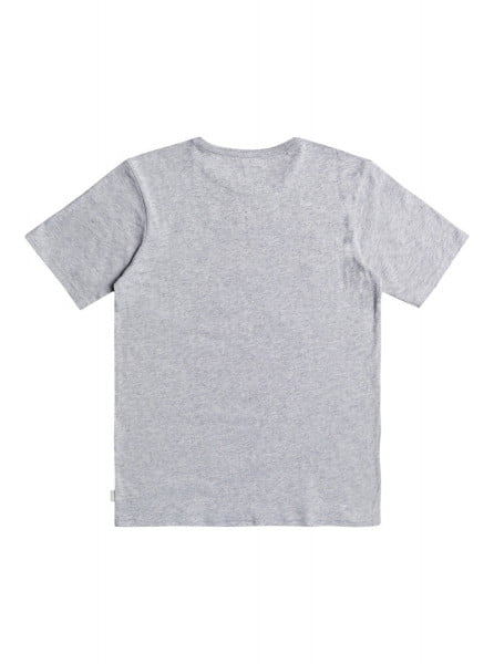 Детская футболка Custom Weather 8-16 QUIKSILVER EQBZT04339, размер XS/8, цвет micro chip heather - фото 2