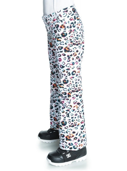 Детские сноубордические штаны Backyard Roxy ERGTP03036, размер 10/M, цвет bright white leops g - фото 5