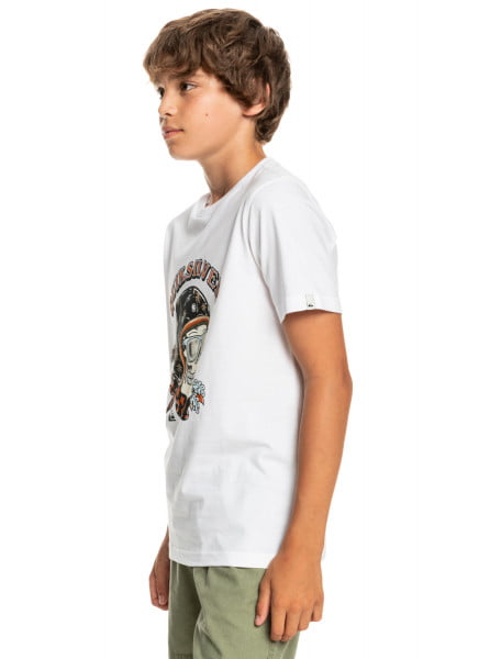 .//  /   QUIKSILVER Skull Trooper White