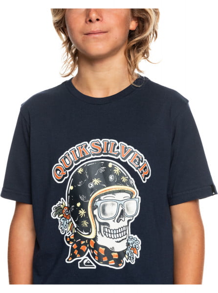 .///   QUIKSILVER Skull Trooper Navy Blazer