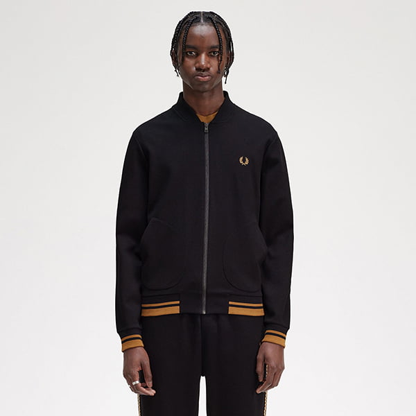 Fred perry fleece jacket best sale