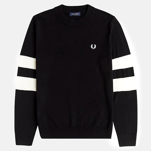 Tipped Sleeve Jumper