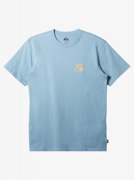 Купить мужскую футболку The Original синий от QUIKSILVER по выгодной цене за 2394 Р | Футболки Квиксильвер с доставкой в brd.ru