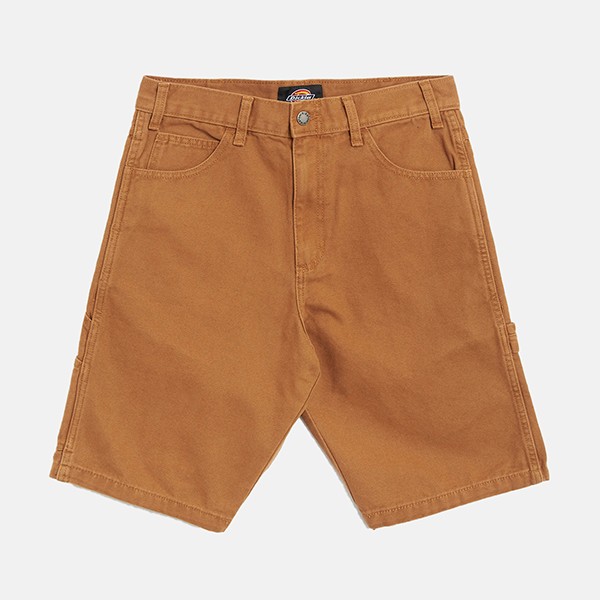 Dickies Duck Carpenter Short Stone Washed Brown Duck DK0A4XNGC411