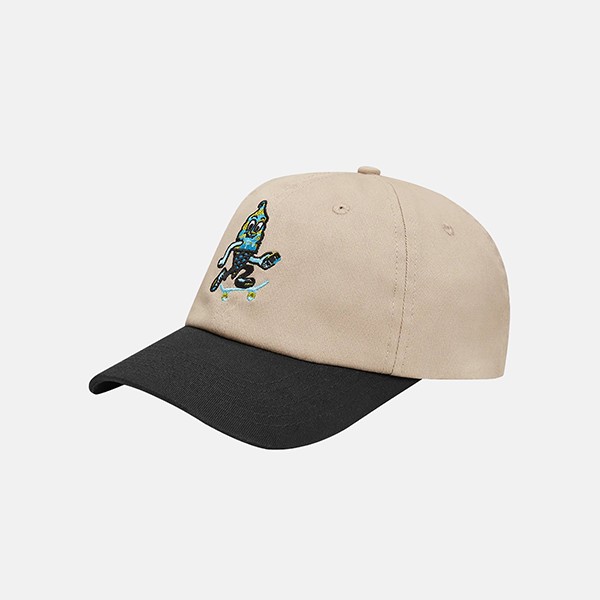 ICECREAM Team Eu Skate Cone Dad Cap IC24141 BEIGE