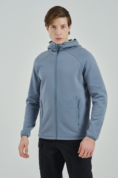   ANTA GUANJUN Knit Fleece Track Top
