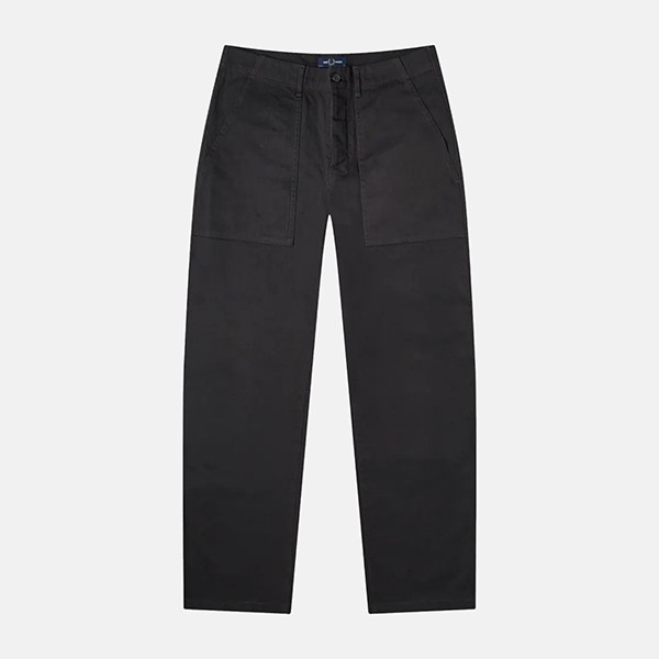  FRED PERRY HERRINGBONE UTILITY TROUSER
