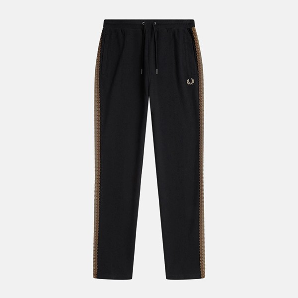  FRED PERRY CROCHET TAPE TRACK PANT