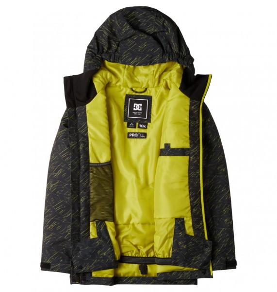  basis print youth jacket (xkks)