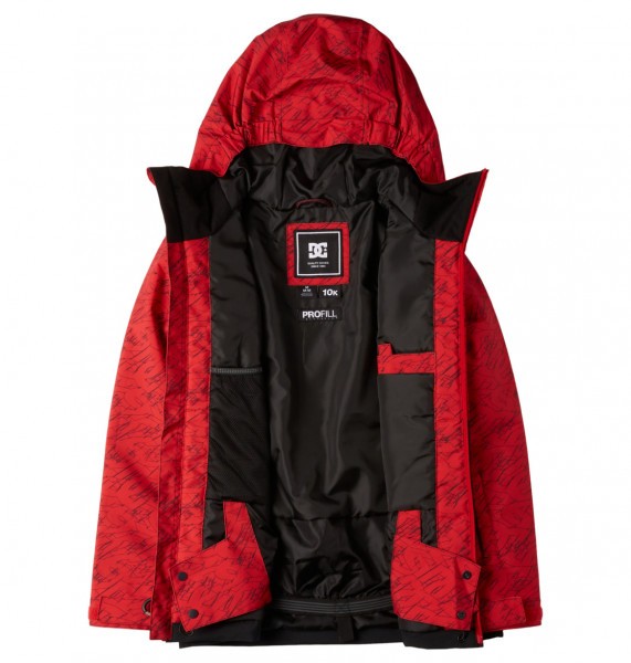  basis print youth jacket (xrrk)