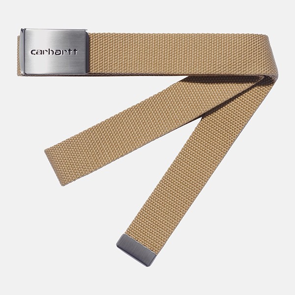  CARHARTT WIP Clip Belt Chrome