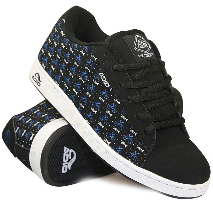 Купить обувь кеды кроссовки Adio Eugene Jazz/Black/White (41020) в ...