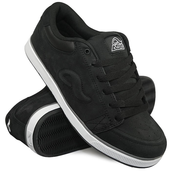 Купить обувь кеды кроссовки Adio Stanley Black/White/Grey (8771) в ...